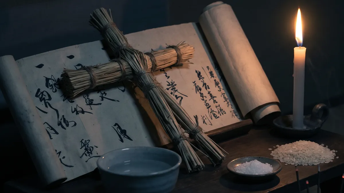 屋内 丑の刻参り