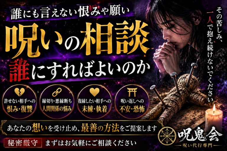 呪いの相談